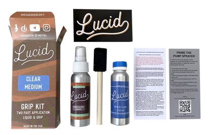 Lucid Grip - Clear Spray on Grip Tape Kit