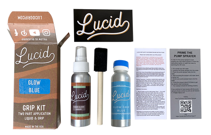 Lucid Grip - Glow Spray on Grip Tape Kit