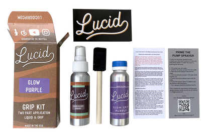 Lucid Grip - Glow Spray on Grip Tape Kit
